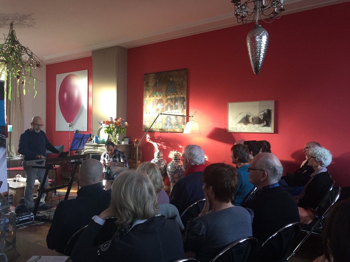 Dromen over feest@zaandijk@ Joe brengt muziek uit Syrië, Libanon, Irak.