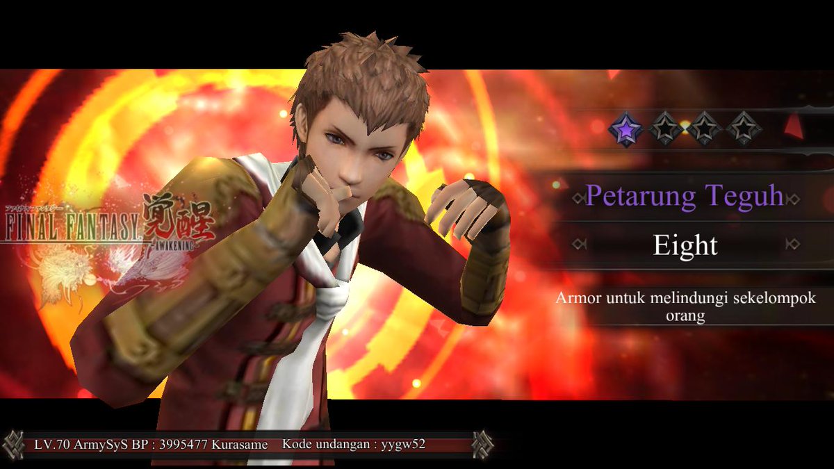 omteloletom80's tweet photo. Aku lagi main FINAL FANTASY AWAKENING lho,  gabungan main yukz!  https://t.co/5a13YMMDlS https://t.co/hhmYw24mRd