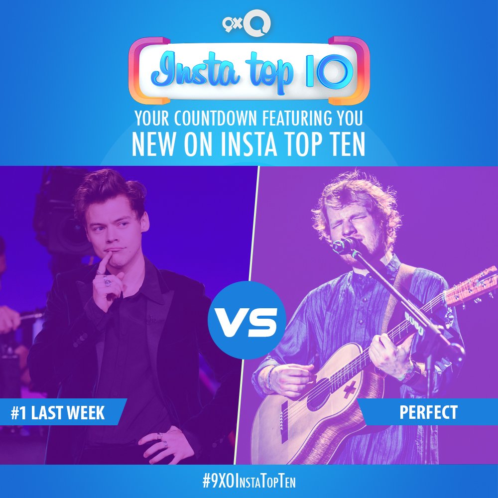 9XOIndia's tweet photo. Ed's 'Perfect' is Perfect, but how many of you like it enough to be #1 on the #9XOInstaTopTen countdown?
RT for Harry Styles 'Kiwi' or 'Heart' for Ed Sheeran's "Perfect', vote now and decide the playlist! https://t.co/S615ngsdKl