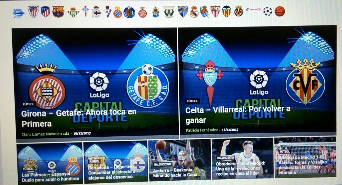 👋 ¡Buenos días! ¿Listo para disfrutar de un gran domingo? Pásate por capitaldeporte.com y sigue todos los eventos deportivos de la jornada. ¡Así amanecemos! ⬇⬇⬇