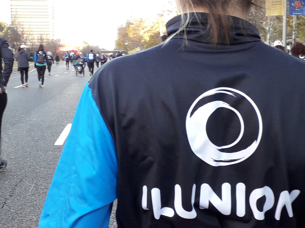 Ebarrena's tweet photo. .@ILUNION muestra su singularidad en la #CarreraDeLasEmpresas #somosunicos https://t.co/LQLdANsSWZ