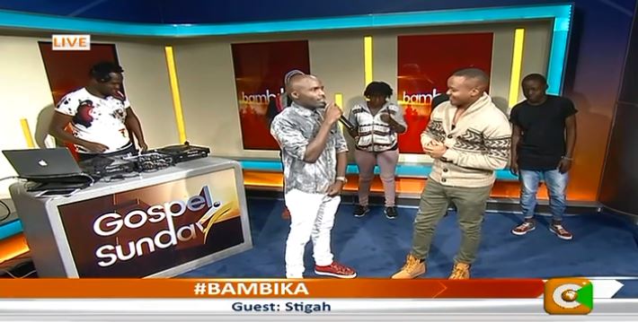citizentvkenya's tweet photo. In studio w/ Stigah #Bambika @Kambua @holydave @djggactivist @timelessnoel1 https://t.co/Cv2omT1zYA