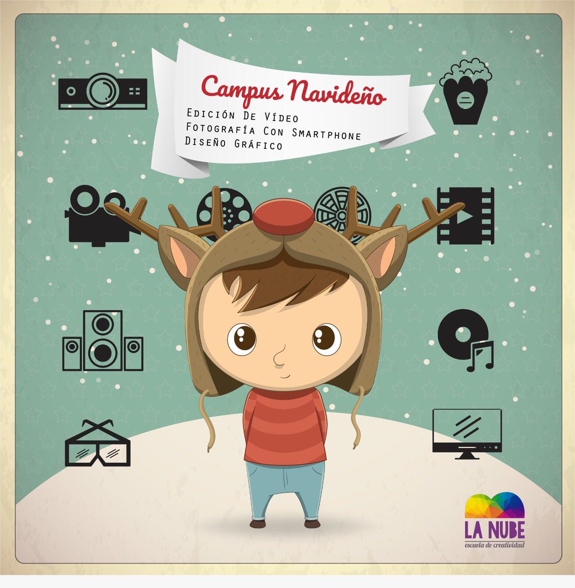 luciart_'s tweet photo. Del 3 al 5 de enero la chavalada de #Barbastro a partir de 9 años podrá aprender edición de vídeo, foto con smartphone y diseño grafico en nuestro campus navideño.
INFO https://t.co/ZDSUy1TZJX https://t.co/2FbdKMXShk