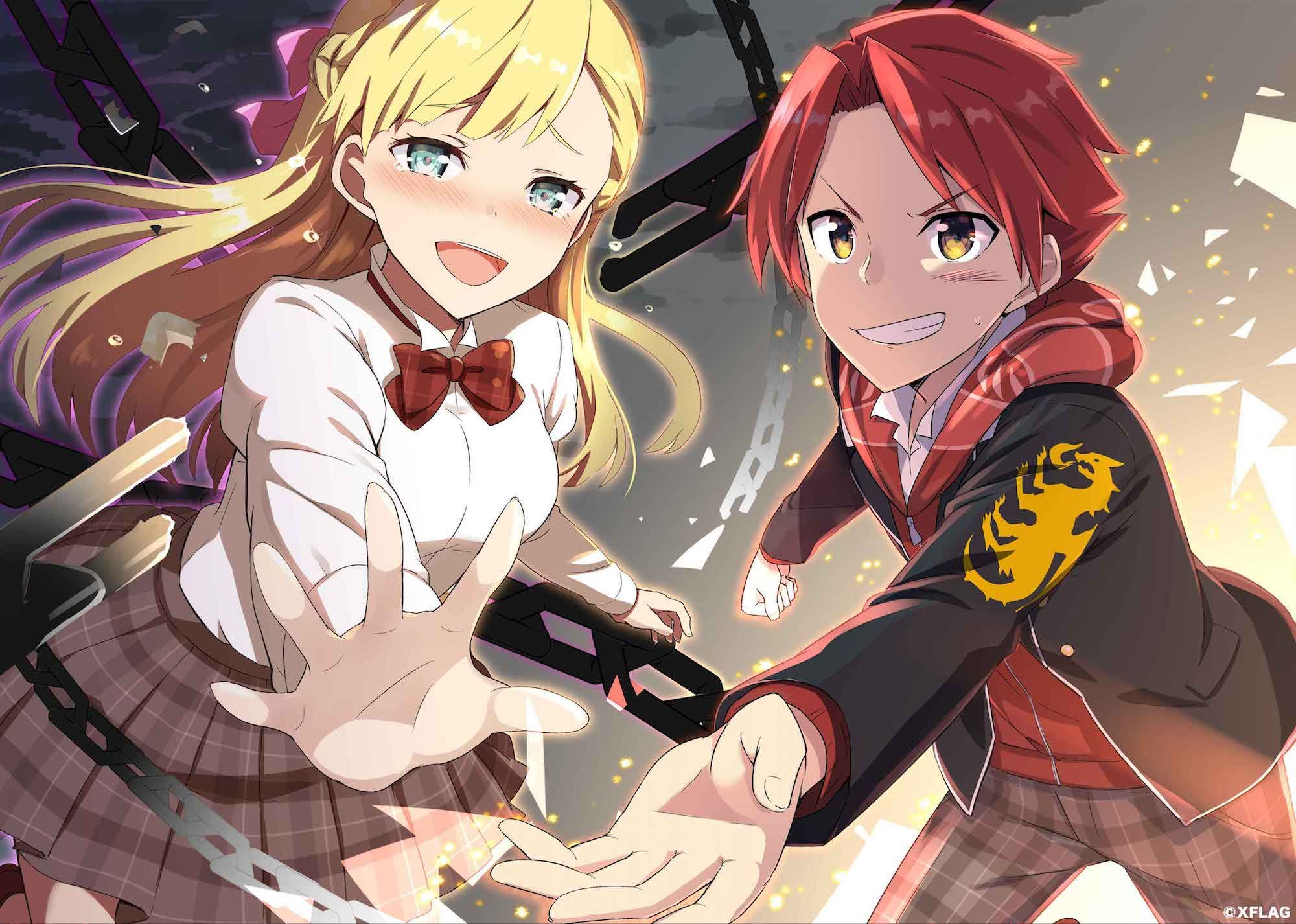 Twitter 上的 モンスト映画公式 Blu Ray Dvd 5 28発売 モンストアニメ応援イラスト 今回は 呪縛から開放された マナ と再会を喜ぶ 焔レン イラストを描くのは 伍長 さん 消えゆく宇宙編 第10話の視聴はこちらから モンストアニメ T Co