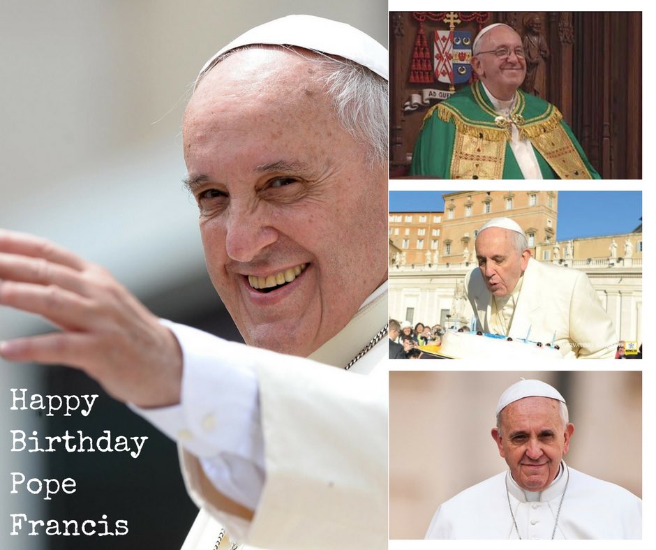All us in the Diocese of Clogher wish Pope Francis a very Happy Birthday today!! Happy Birthday  