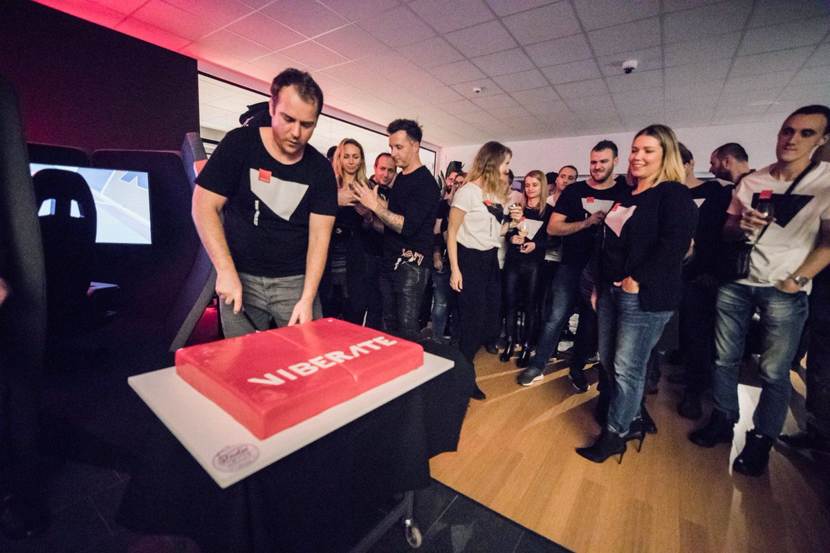 viberate's tweet photo. Check out the highlights from our new offices grand opening last Friday. https://t.co/G68hyLkKyw