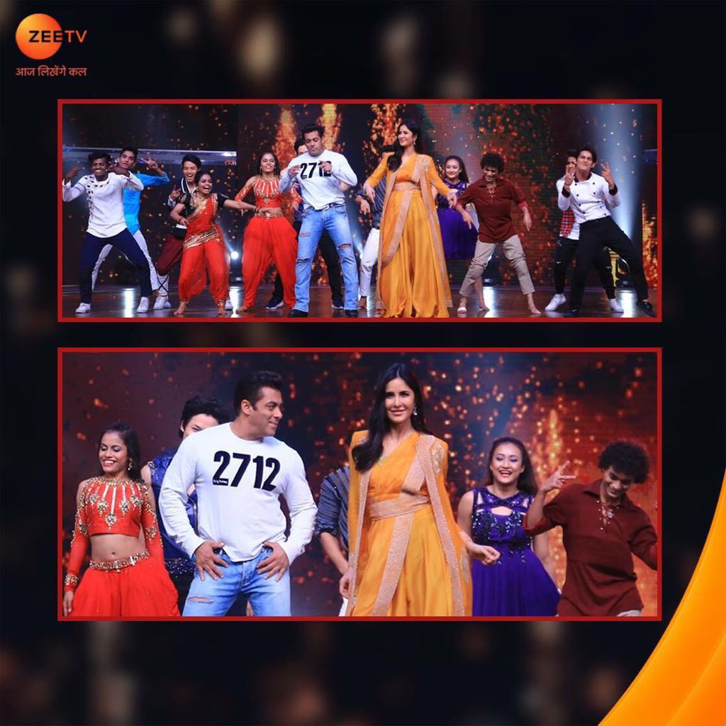 ZeeTV's tweet photo. @shona_baby_ Swag se kijiye Salman aur Katrina ka Swagat! Dekhiye #SalmanOnDID6, aaj raat 9 baje, sirf Zee TV par! #DID6 https://t.co/D0PsXGjuaA