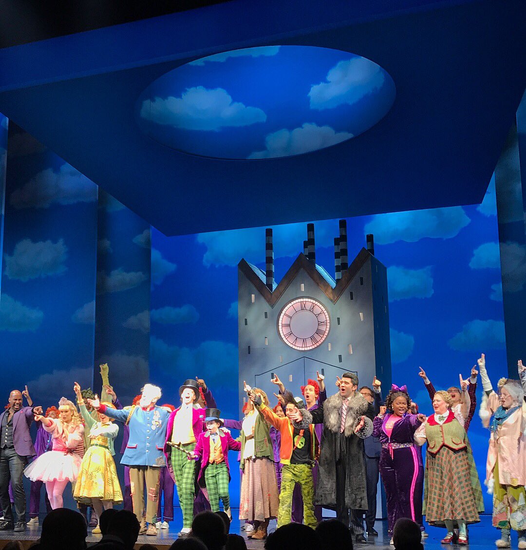 Charlie and The Chocolate Factory! ✨🎩🐿🍫 #Broadway #TheMusical