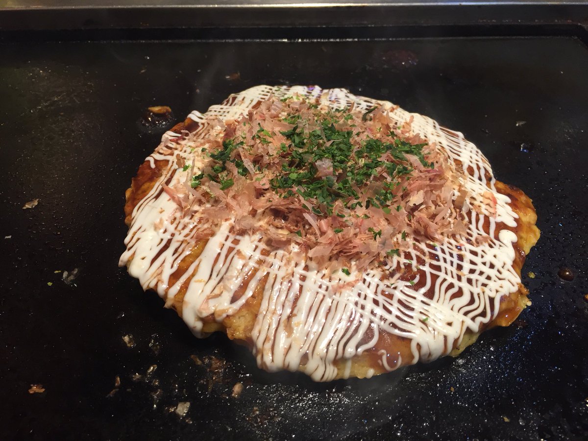 248Cold's tweet photo. タムとお好み焼き〜╰(*´︶`*)╯♡ https://t.co/NSscXQH6nM