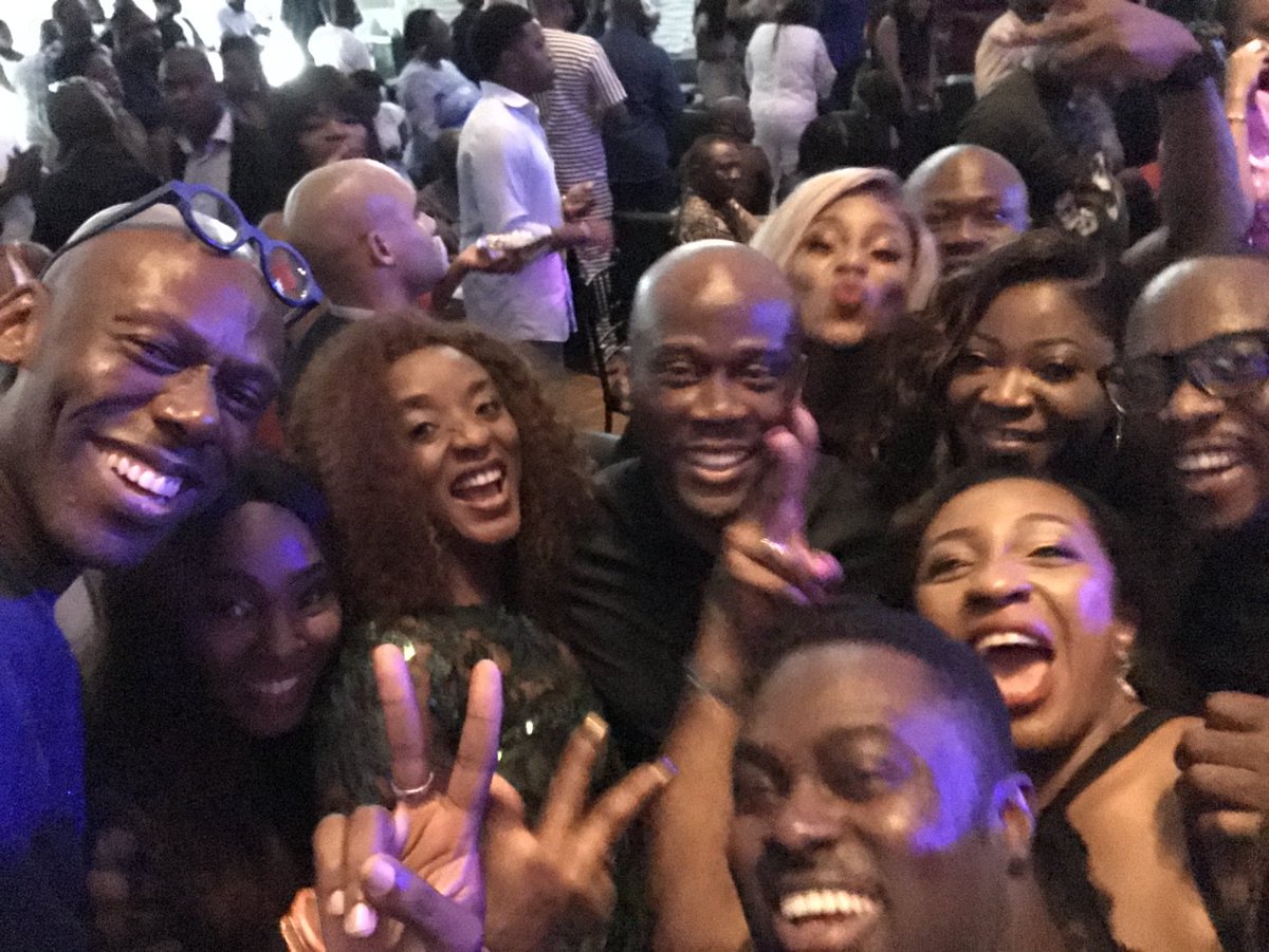 AmaechiMOkobi's tweet photo. When all you want to do a take a selfie with @HerbertOWigwe and from nowhere, people show up (lots of people) flashing gang signs, whooping and hollering, raising a ruckus and pushing you out of your own picture. #accessfunkfusion https://t.co/JXBjqAkern