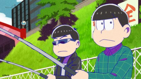 おそ松さん 公式アカウント 第12話まであと1日 おそ松さん 第12話 栄太郎親子 ほかは 12月18日 月 深夜1時35分よりテレビ東京 テレビ愛知にて放送です 久々の釣り堀 おそ松さん