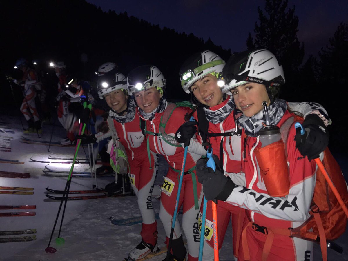 InfoMountain's tweet photo. L’Ot Ferrer campió de Catalunya Cadet i podi sencer amb Núria Torra, Maria Costa i Ares Torra! Això promet! #crononiu #escolaesquiMRB #epaplus #dynafit https://t.co/xV6bwNhjvN