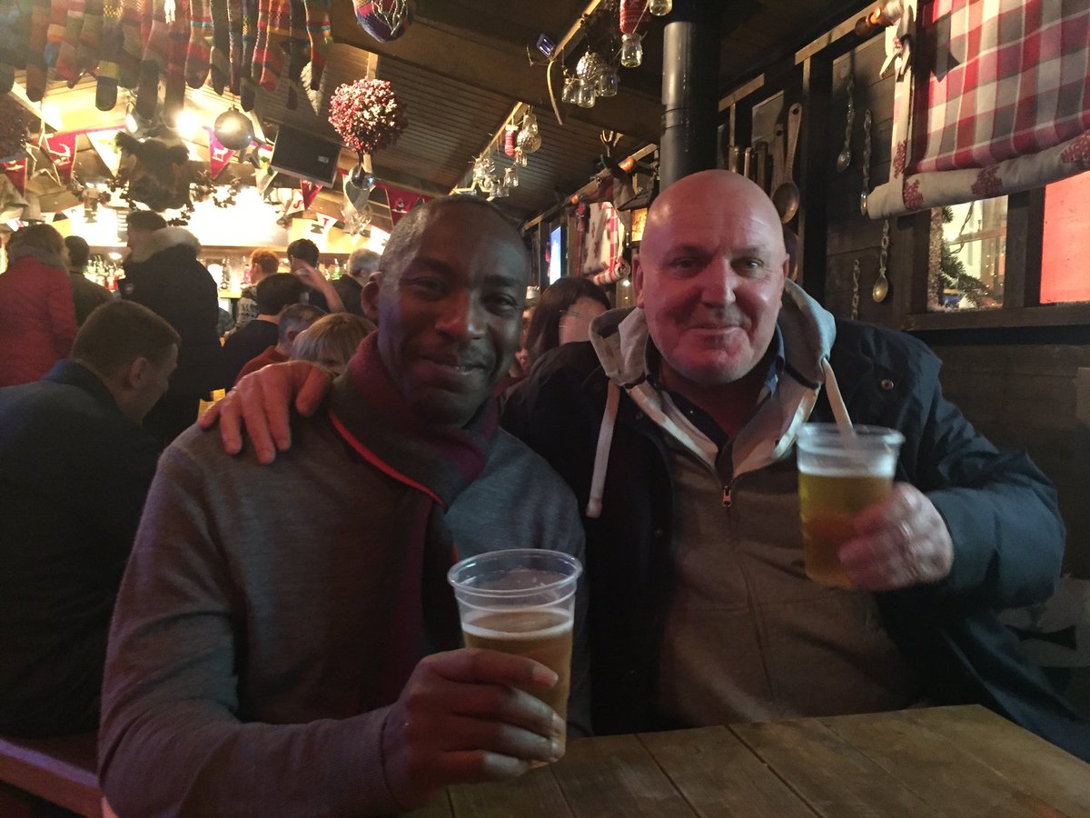 frys_robbie's tweet photo. Great day at @bathrugby with my old mate @warmleygarnes yesterday.
I think we may have had few beers after!!
#BathBeers #Hangover https://t.co/S6hDHcmcr1