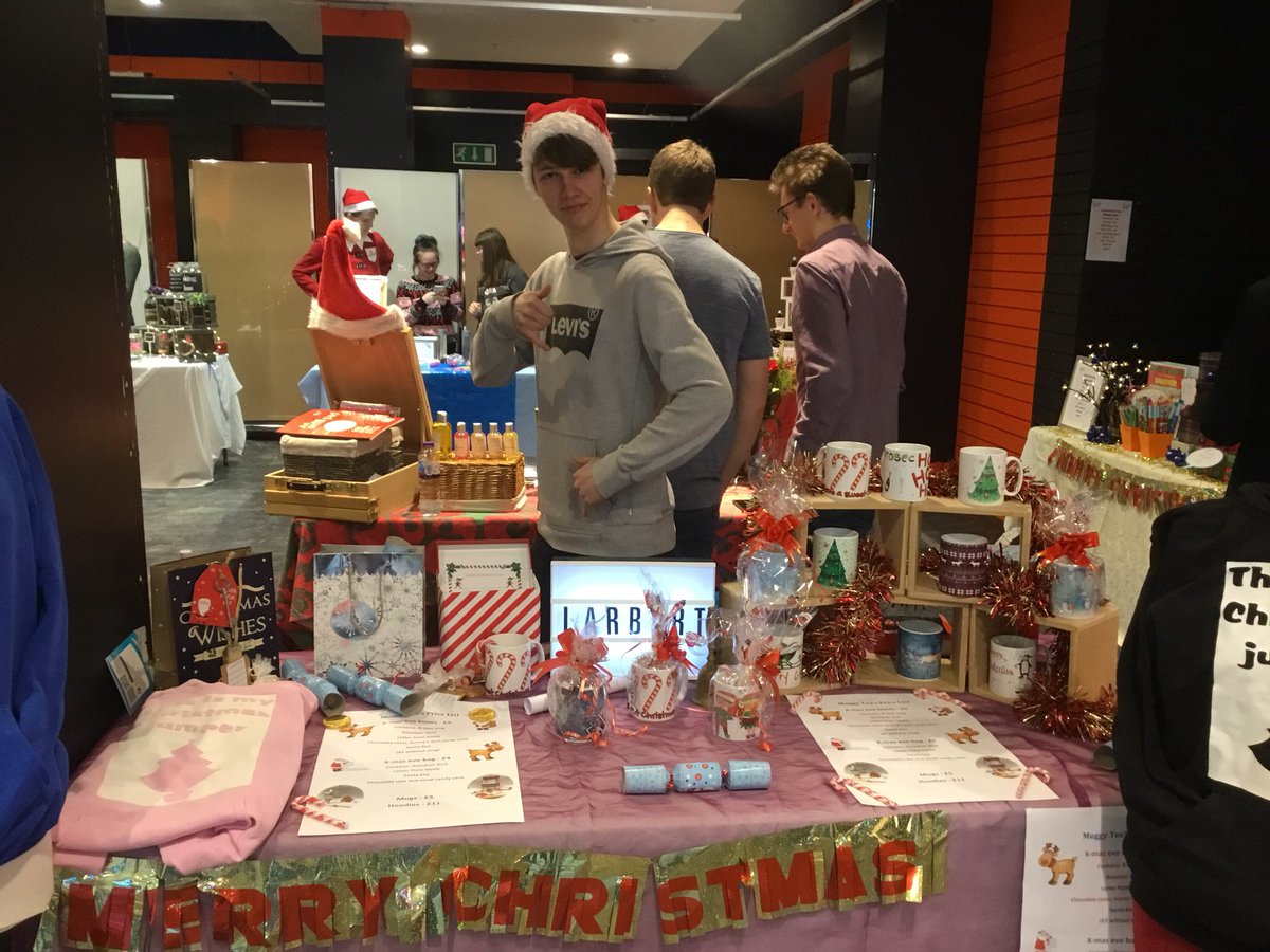 MuggyTeas's tweet photo. @MuggyTeas @S1YearTeam @LHSCaptains @LHSTechnologies @LarbertHigh @LHSMathematics @YES_ForthValley @thethistles pop along and see our pop up Christmas market in the Thistle Centre all day today. https://t.co/moDOOGryuB