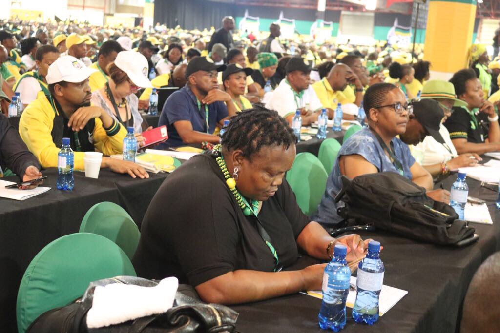 MYANC's tweet photo. Day 2 of #ANC54: Plenary https://t.co/l9FrNJvmvJ