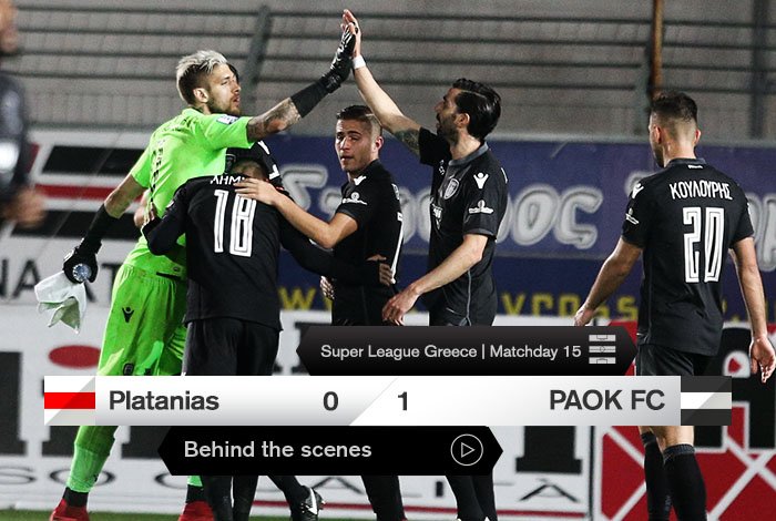 PAOK_FC's tweet photo. 🎥#BehindTheScenes Η παρακάμερα του Πλατανιάς-ΠΑΟΚ - https://t.co/3G5yO4LiEF #PLATPAOK #SuperLeague #PAOKTV #video https://t.co/8ZeUWkjIKO