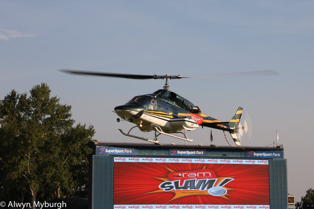 One for the amazing #Ramslam sponsor <a href="/T20Challenge/">Mzansi Super League</a> #Final <a href="/OfficialCSA/">Proteas Men</a> <a href="/Titans_Cricket/">Momentum Multiply Titans</a> #BoetaDippenaar