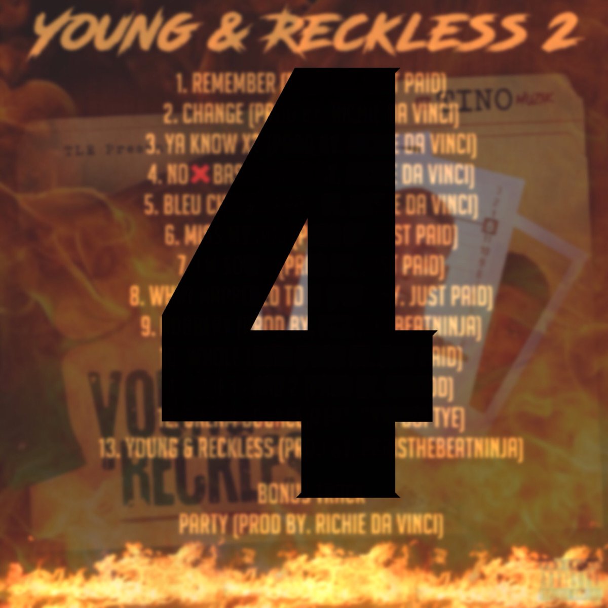 IamSaintLucas's tweet photo. 4 DAYS TIL #YoungNReckless2 DROPS ๐ฃ๐ฃ๐ฃ https://t.co/BVt9fyIAhx