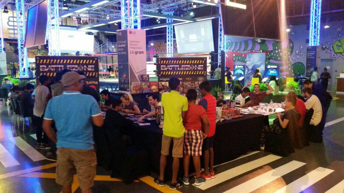 battlezone_me's tweet photo. Thanks everyone for joining us at #igncon this Friday - it was awesome :)
Hope you all enjoyed the games!
#battlezone #battlezonelife #magicthegathering #mtguae #pokemonuae #gamesworkshop #shadespire https://t.co/VyRQadk2f0