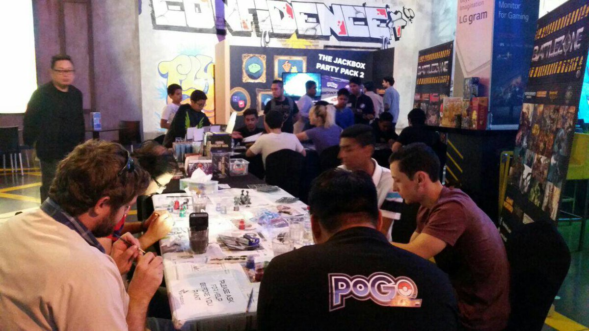 battlezone_me's tweet photo. Thanks everyone for joining us at #igncon this Friday - it was awesome :)
Hope you all enjoyed the games!
#battlezone #battlezonelife #magicthegathering #mtguae #pokemonuae #gamesworkshop #shadespire https://t.co/VyRQadk2f0