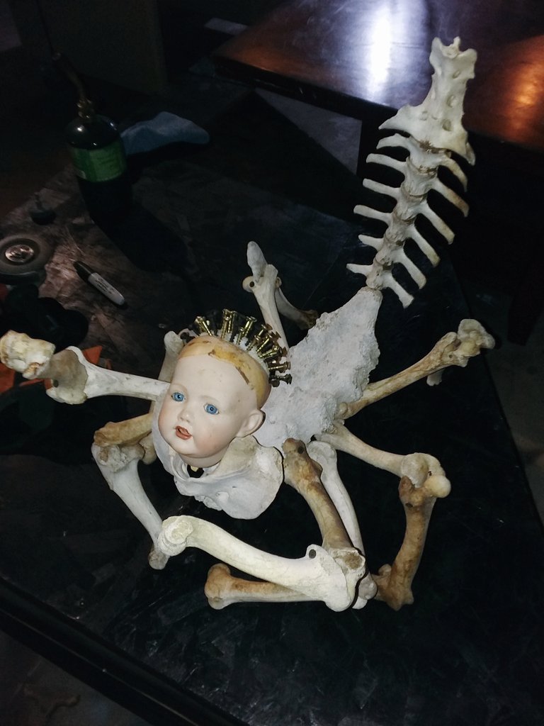 keith55082's tweet photo. Number 3 in my #creepy #baby #doll #series called "pick me up mommy"let me know what you think #art #myart #wtf #CuteSunday #bone #hunting #me #keithbooth #Wow #WANNAONE #YESPLEASE #gallery #SouthDakota #sturgisistheplace #UFOs #Aliens #BestOf2017 #bestbizlocal #BestofBeauty https://t.co/rjUN26u5IJ