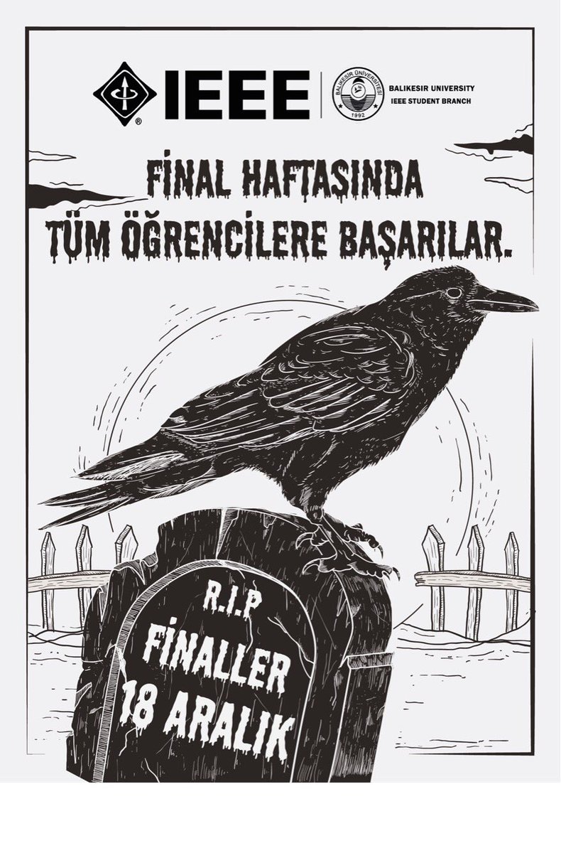 ieeebaunsb's tweet image. Final haftasında tüm öğrencilere başarılar! #IEEE #IEEEBAUN