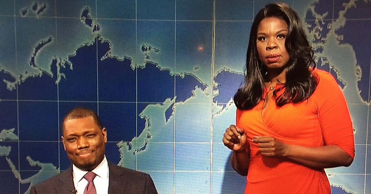 feli_erik's tweet photo. SNL: Omarosa explains White House firing https://t.co/Tp6TQlBUOi https://t.co/9HLYaqp4iO