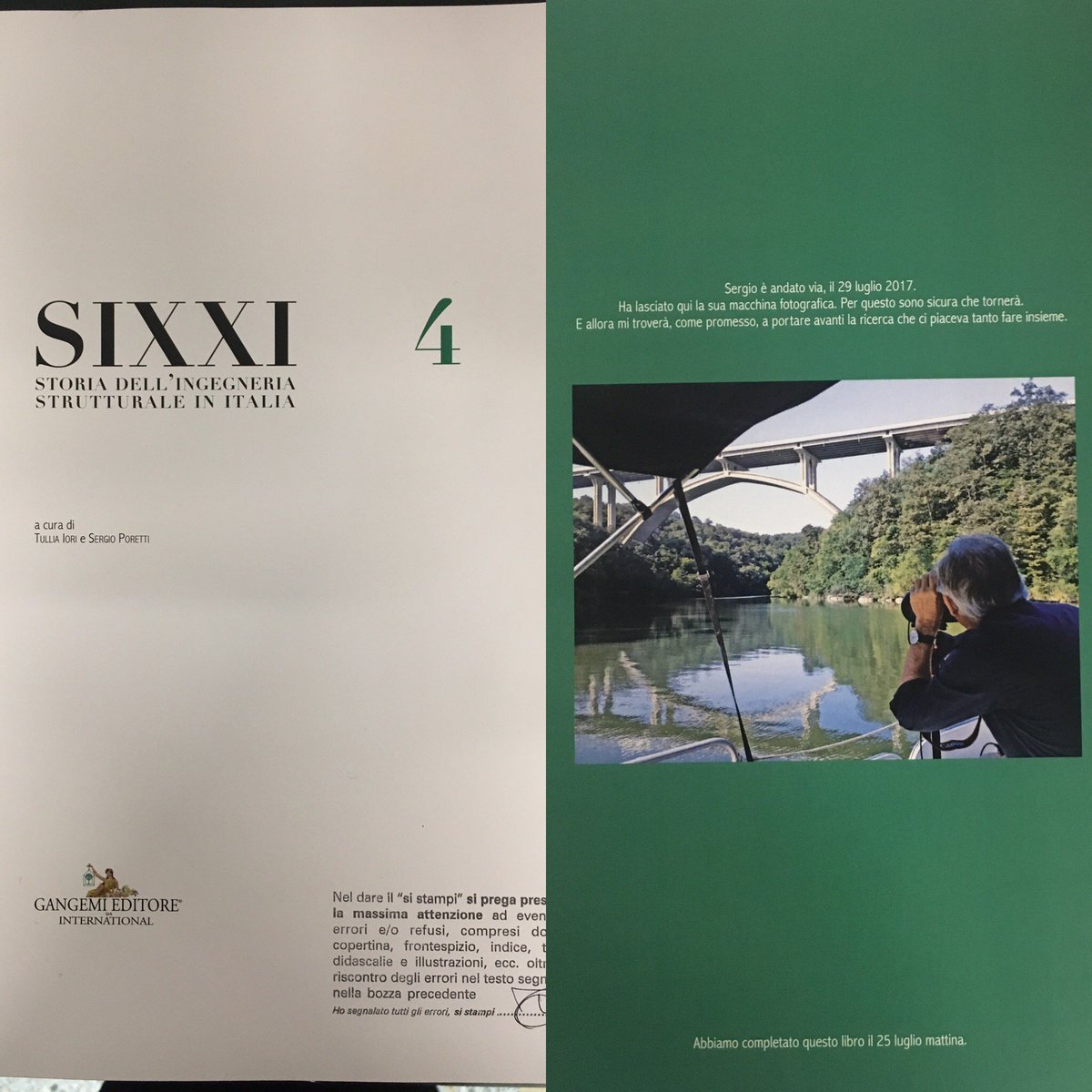 SIXXIProject's tweet photo. SIXXI4 è in libreria. L'ultimo libro di Sergio, l'ultimo libro con Sergio, pieno delle sue foto bellissime #tessiture #sergioporetti #sixxiproject https://t.co/xZKTyo944B