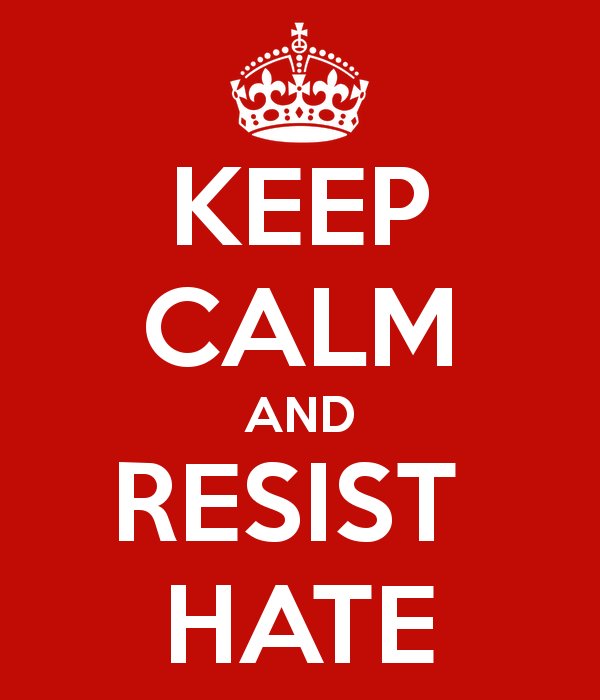 Diversity1World's tweet photo. Keep Calm - #ResistingHate #ResistHate #ANTIFA https://t.co/r2H8CjXZQX