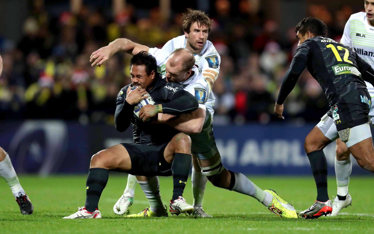 Saracens's tweet photo. FULL TIME, 24-21 | Clermont snatch the win at the death after a quite remarkable game of rugby, well done to the lads who showed incredible fight out there 🔴⚫️ https://t.co/DaVrHfSooU