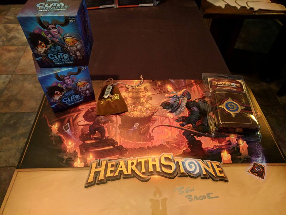 WBBChris's tweet photo. Today is AllMid's final gaming event for 2017.  With over 50 events done this year, it's definitely been a wild ride.  I wouldn't want to end it any other way than with a Fireside Gathering!  

And raffling off a @bdbrode poster def. makes it better :)
#AllMid
#Hearthstone https://t.co/yxtRmxXC3A