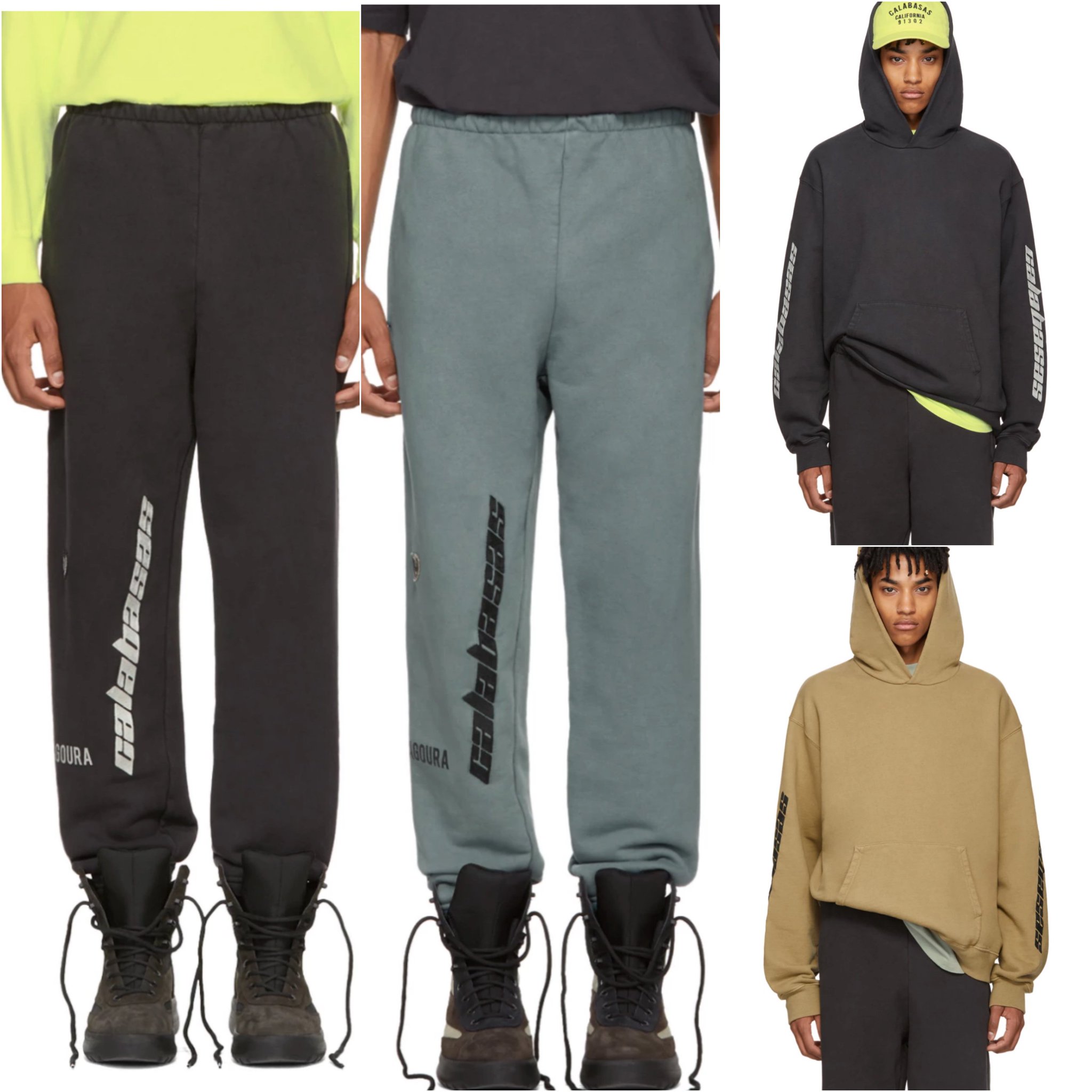 yeezy french terry sweatpants