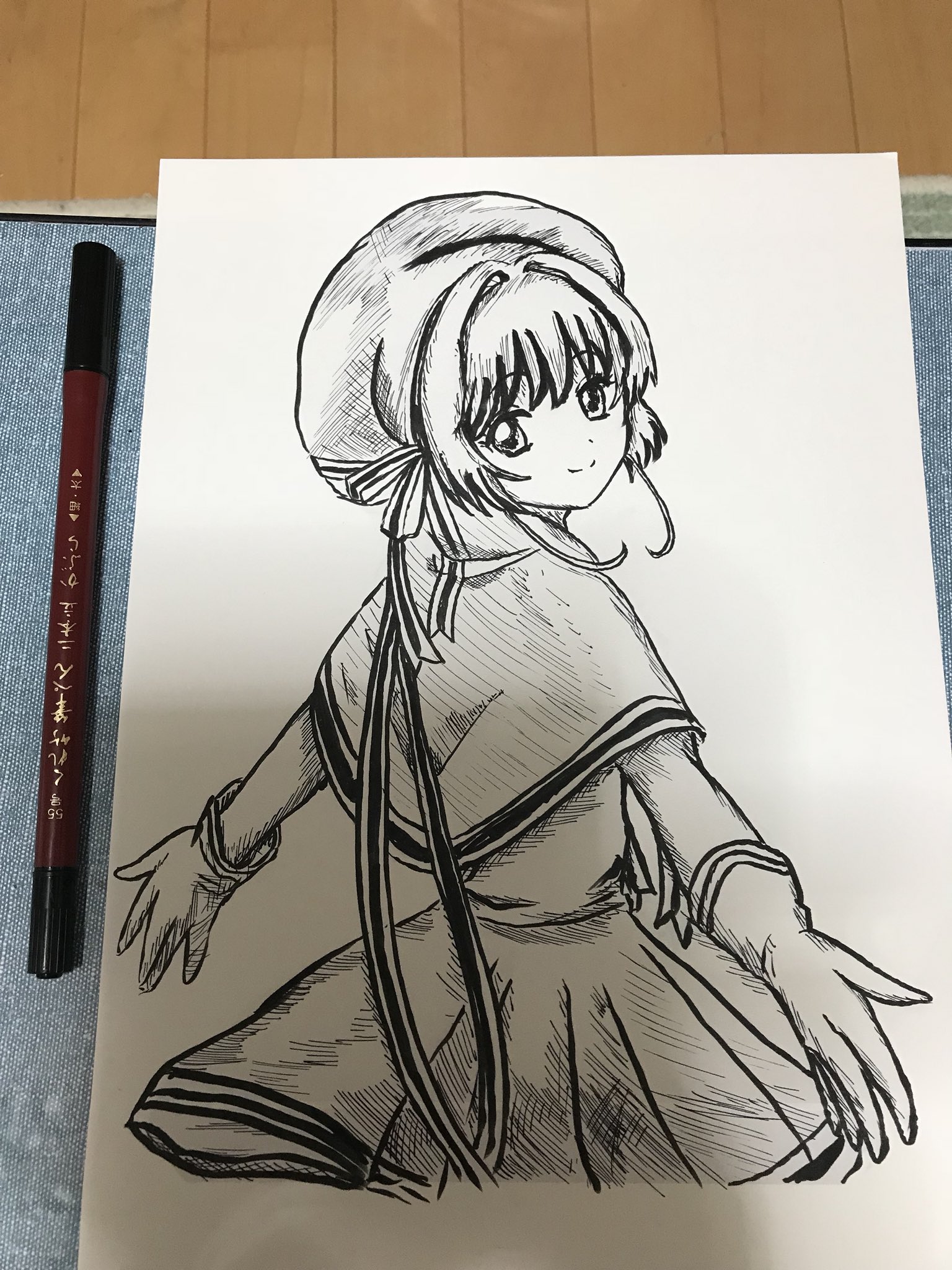 鬼ルガs Miu Miu1129 おはようございます いつも見て下さってありがとうこざいます 初描きだったのでちょっと荒かったかも また見てくださいね Twitter