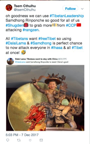tenzindolkar016's tweet photo. #Cyberbully outofcontrol exposed! @tsemCthulhu
@Twitter protect your #users @tsemtulku #Kechara & prevent #cyberstalking! @TwitterSupport
@TwitterSafety
#StopBullying
@INTERPOL_Cyber
#cyberstalker
#EndBullying
#cyberharassment
#tsemtulku
#cybercrime
#StoptsemCthulhu
#tsemtulku https://t.co/qrPudfAZCc