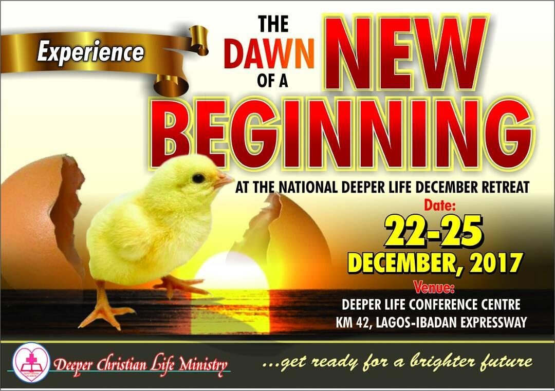 Ypf_HQ's tweet photo. It has happen again oo...  The dawn of a new beginning..  22-25 December 2017 Venue Any deeper life camp nearest 2 U https://t.co/EnHd7VTYON