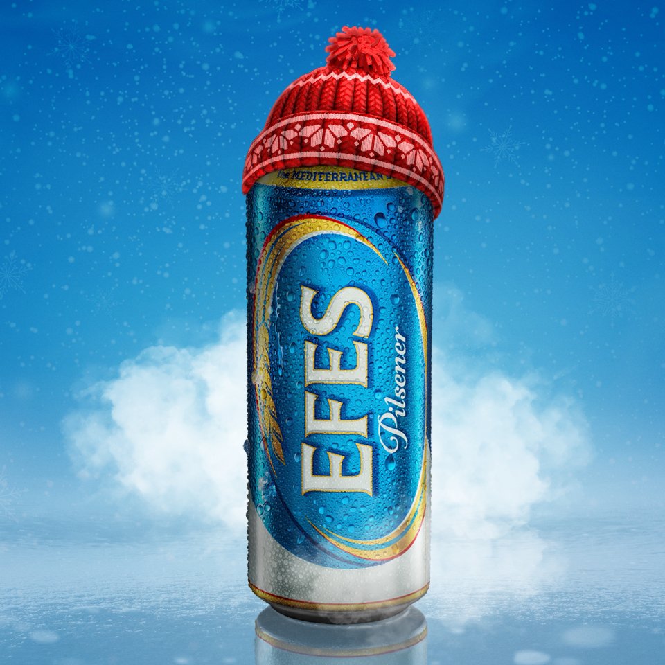 Here's to a great winter 🙂 Cheers 🍻 #efes #efespilsener #efesbeer