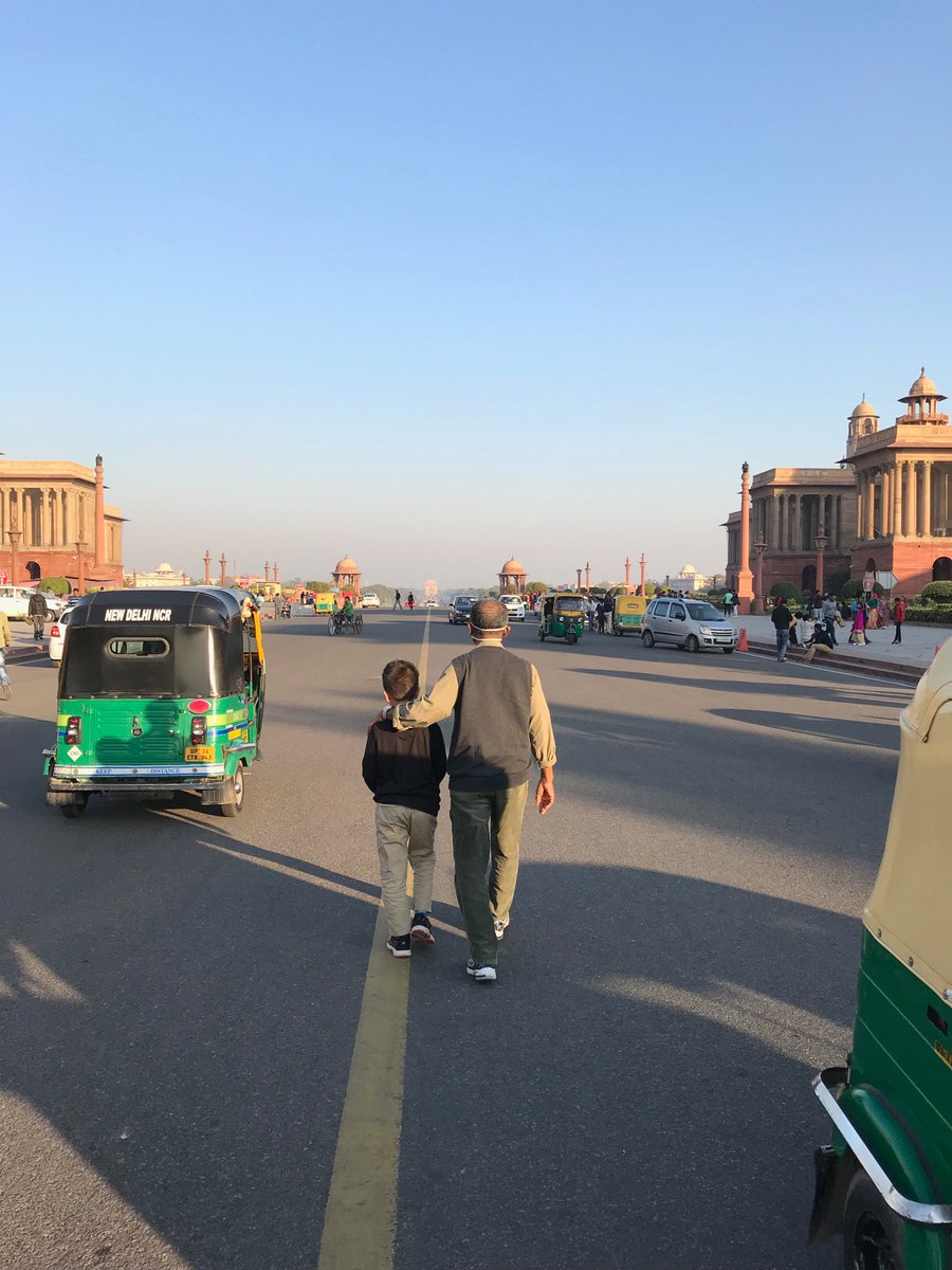 In Delhi now with family. So beautiful today without (relatively) #pollution  = gotta #BeatPollution #pollutionreport