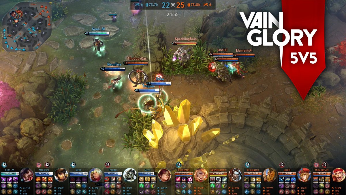 VaingloryES's tweet photo. #Vainglory5V5 está llegando...

La mejor experiencia multijugador en táctil. Controles precisos. Rendimiento técnico. Calidad gráfica. Los jugadores de móvil merecen algo mejor. #neversettleforthelesserevil

▶️ https://t.co/uOnCJoObuE https://t.co/BB2aDixMqI