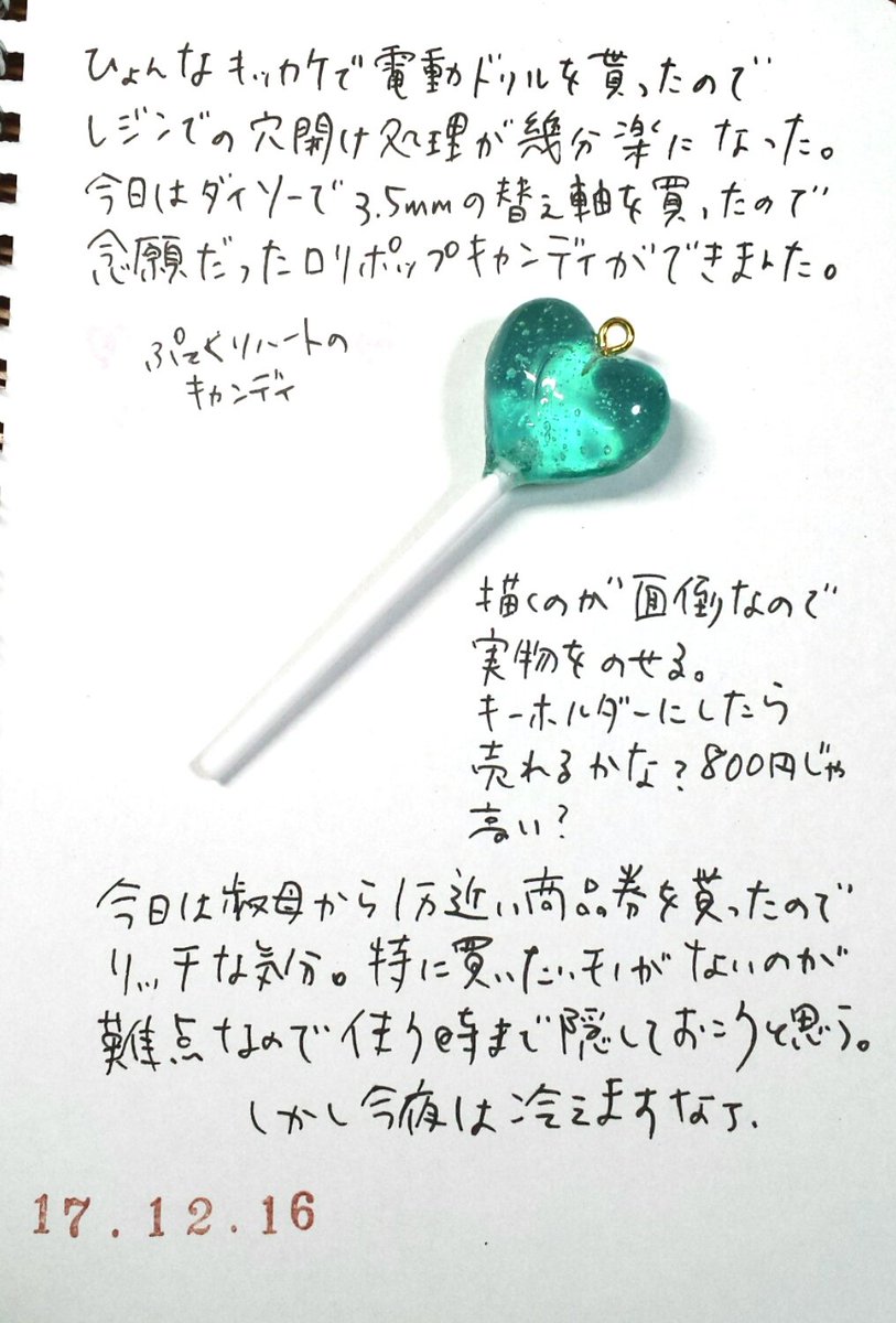 久々に再開した絵日記12/14-12/17 