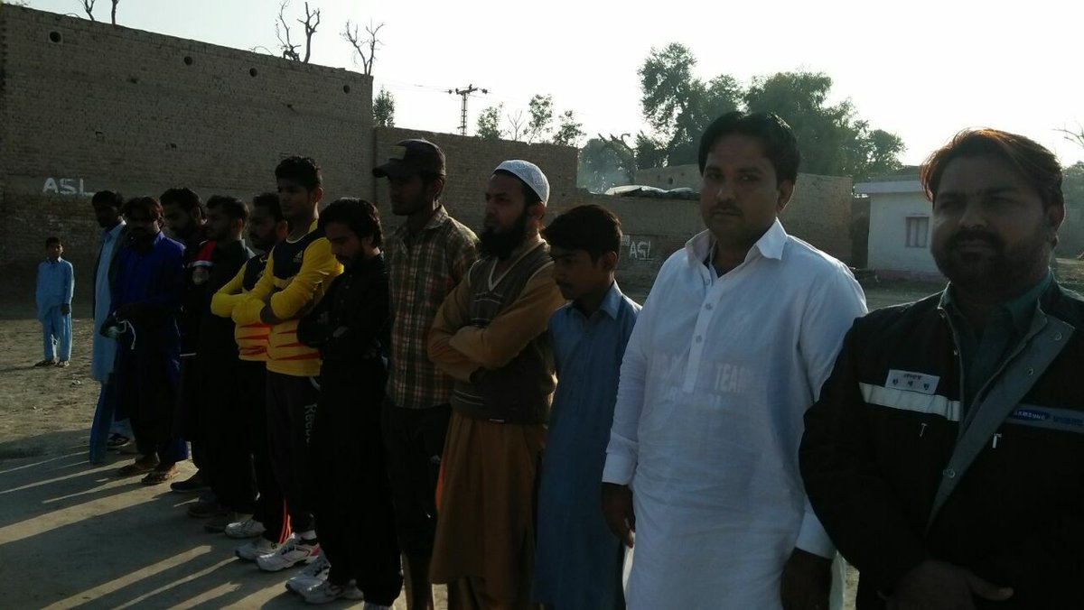 PiryaloiClub's tweet photo. 16 December ASL League 2 minutes silence before starting the match for Army public school Peshawar .....#attack.... https://t.co/8IIOu75zfz
