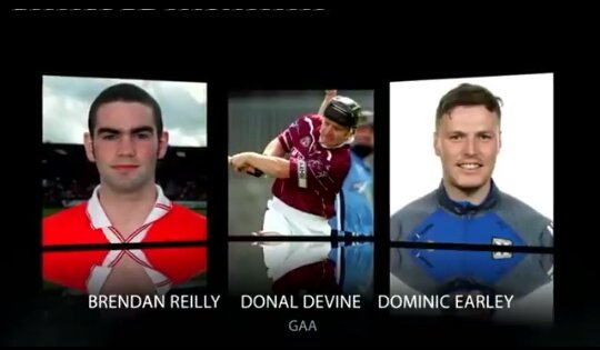 Nice tribute to the late Brendan Reilly on the #rtesportsawards last night amongst others who've passed this year.