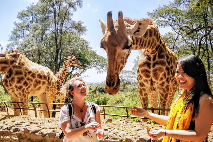 So much fun feeding the giraffes in Kenya today with @AstroDomina ...it's a good life! https://t.co/<a href="/tag/femdom"class="tags"><span>#femdom</span></a><a href="/tag/latex"class="tags"><span>#latex</span></a><a href="/tag/strapon"class="tags"><span>#strapon</span></a>
