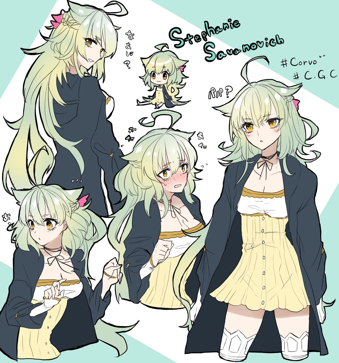 sumi_no_naka's tweet photo. #CGC_CS
#CGC_Corvo
こちら(@Ca_Ga_Co)に参加します~
ステファニーです
よろしくね~ https://t.co/PCsgnFwV8I