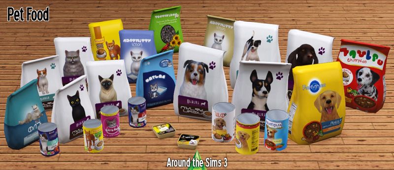 Liquid Sims On Twitter Decorative Pet Food Bags By Sandy