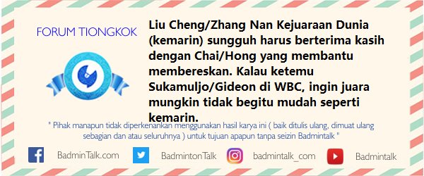 BadmintonTalk's tweet photo. ADUHHHH PLEASEEEEEEEEEEEEEEE WBC JANGAN DIUNGKIT-UNGKIT lagi donggggggg....... Momen nyesek mimin begadang subuh2 bertahan demi nge-LS Minions namun kalah nyesek dan hampir nikung T.T #ForumTiongkok https://t.co/MjkwO6bDMi