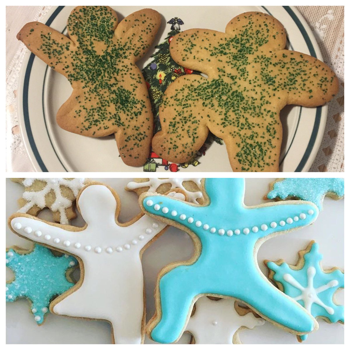 amyzambranoyoga's tweet image. Tried to make the Yummi Yogi cookies for the Latke Luncheon 😂This is why I'm not a baker 👩🏻‍🍳#happychanukah #yummiyogi #bakingfail #holidaycookies #notlikethepicture #aforeffort