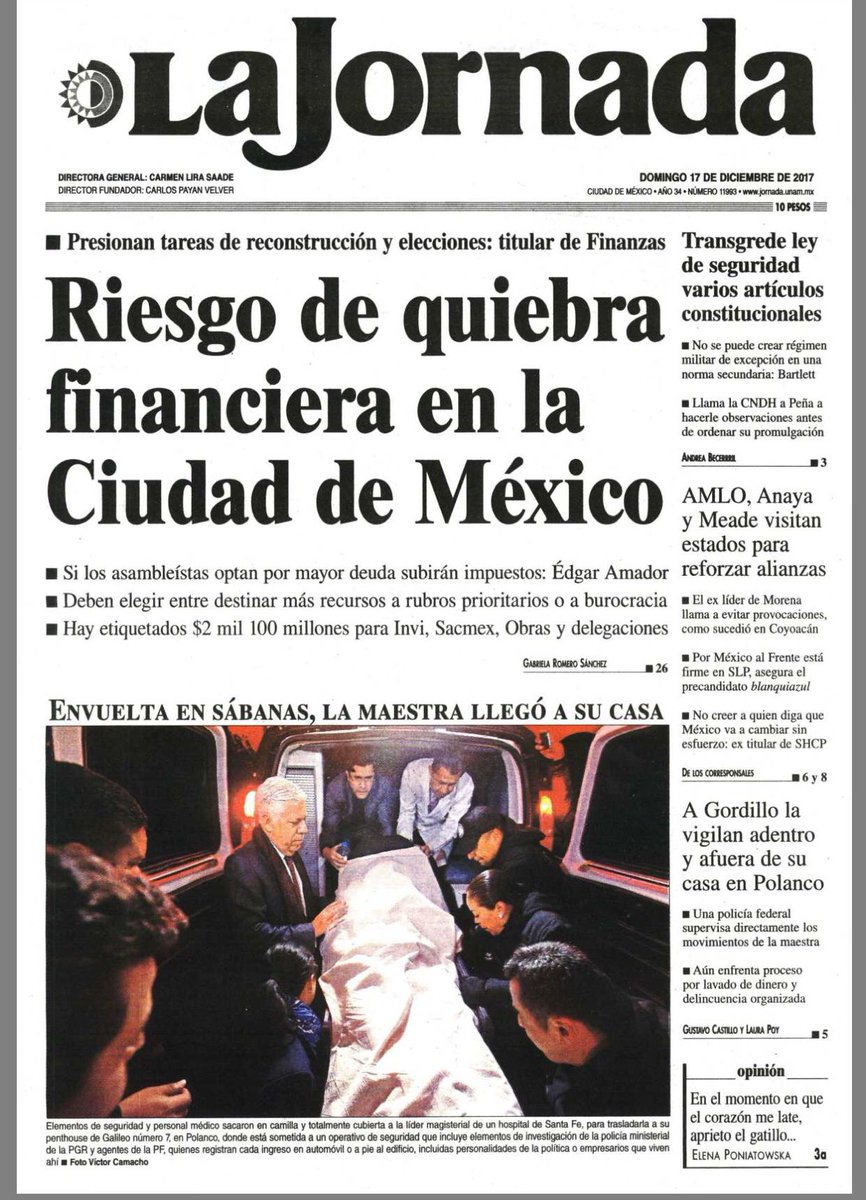 Enrique Galván Ochoa tweet media