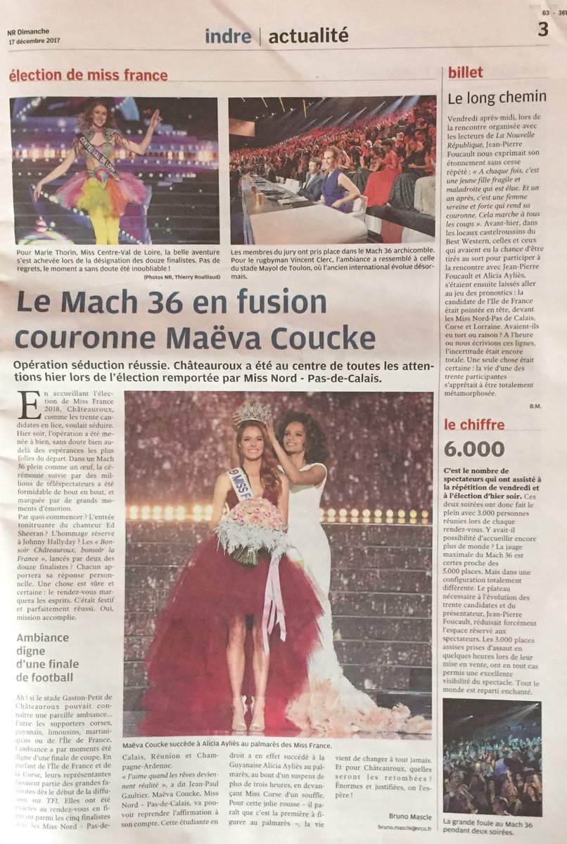 Election Miss France 2018 - Samedi 16 Décembre 2017 - 21h00 - TF1 - Page 3 DRQTGR7WkAAKKTL