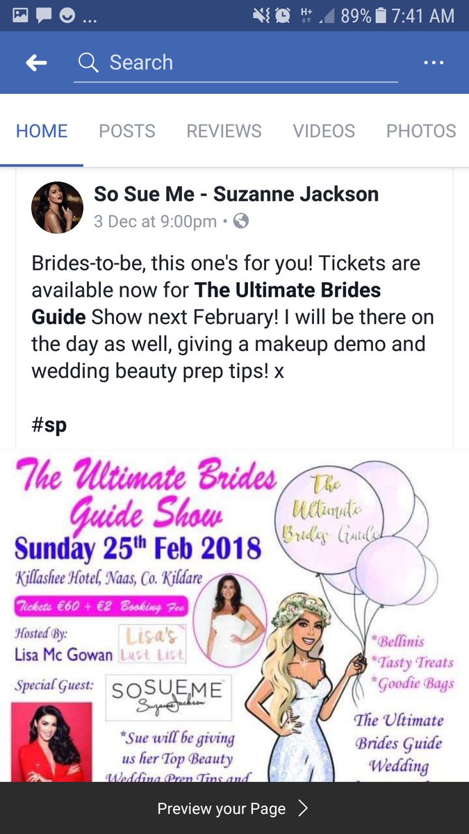 ultbridesguide's tweet photo. @SoSueMe_ie @SOSU_BySJ @ultbridesguide 👰👰💍💍🎁🎁
An event for Brides-To-Be! Tickets available on Eventbrite.ie #sosueme #sosu #bride #WeddingPlanning https://t.co/1P3LUWiCpT
