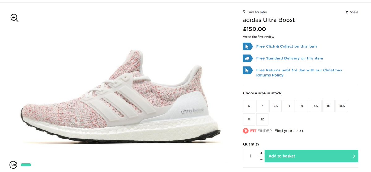 adidas Women's UltraBOOST 19 Running wiggle.co.nz